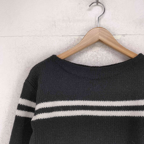 サンローランパリ SAINT LAURENT PARIS 15AW エディ期 ニット ボーダー ニット セーター メンズ S