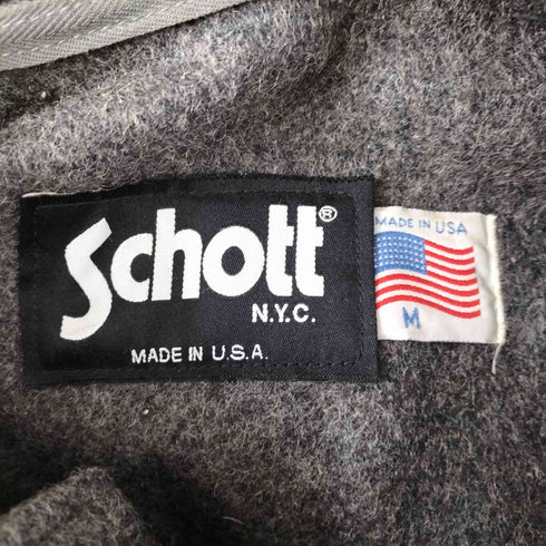 ショット Schott USA製 ウール ダッフルコート メンズ import:M