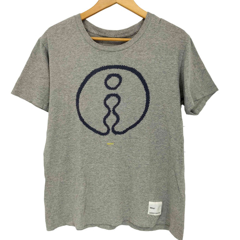 IMIND プリントクルーネックTシャツ メンズ