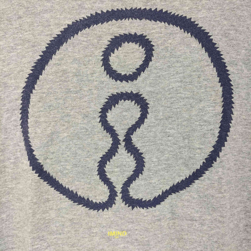 IMIND プリントクルーネックTシャツ メンズ