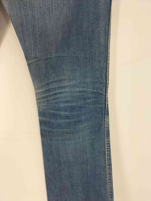 ラングラー Wrangler 00S SANFORIZED レザーパッチ フレア デニムパンツ レディース 31×32