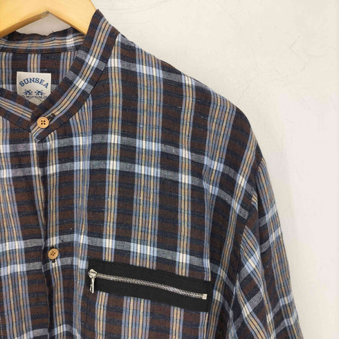 サンシー SUNSEA safilin french linen bomber shirt メンズ JPN:3