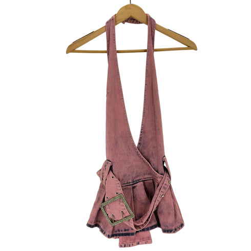 ジェイディッドロンドン JADED LONDON Malibu Plunge Denim Mini Dress レディース US:0-2