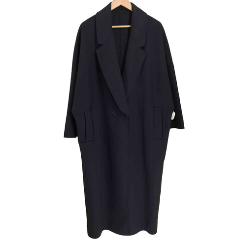 ザラ ZARA ウール混 ダブル チェスターコート レディース L