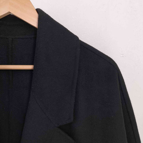 ザラ ZARA ウール混 ダブル チェスターコート レディース L