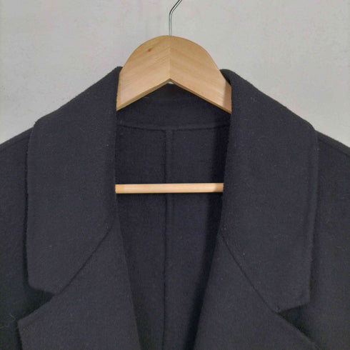 ザラ ZARA ウール混 ダブル チェスターコート レディース L