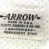アロー ARROW 60S USA製 ダブルカフス ドット L/S シャツ メンズ 15-34