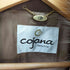コジャーナ cojana ウール100 フォックスファーカシミア混 ステンカラーコート レディース