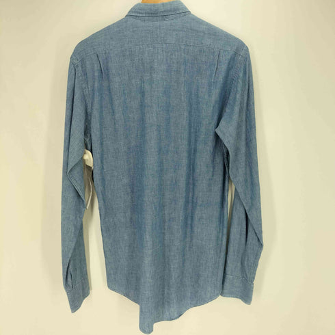 BRITCHES 60S~70S シャンブレー L/S BD シャツ メンズ 16-35