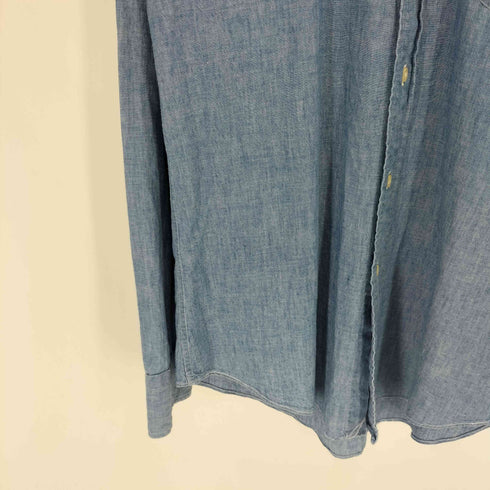 BRITCHES 60S~70S シャンブレー L/S BD シャツ メンズ 16-35