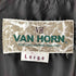 VAN HORN ジップアップ コーデュロイベスト メンズ import:L
