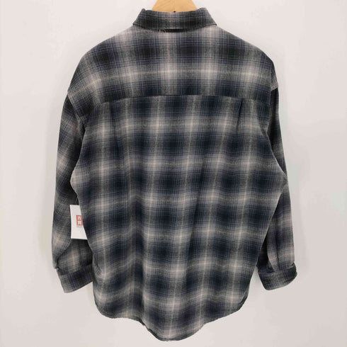フリークスストア FREAKS STORE 23aw リラックスフィット オンブレチェック ネルシャツ メンズ JPN:M