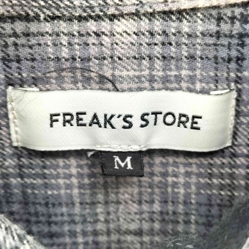 フリークスストア FREAKS STORE 23aw リラックスフィット オンブレチェック ネルシャツ メンズ JPN:M