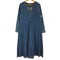 ザラ ZARA Aライン デニムマキシワンピース レディース import:L