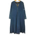 ザラ ZARA Aライン デニムマキシワンピース レディース import:L