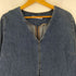ザラ ZARA Aライン デニムマキシワンピース レディース import:L