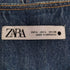 ザラ ZARA Aライン デニムマキシワンピース レディース import:L