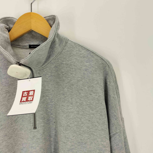 ギャップ Gap ヘビーウェイト オーバーサイズ 1/4ジップアップ プルオーバー メンズ XL