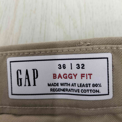 ギャップ Gap BAGGY FIT バギーフィット モダンカーキパンツ メンズ 36 32