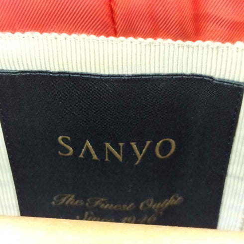 サンヨー SANYO アンゴラ混 ノーカラーコート レディース JPN:40