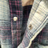 mirror western wear 70-80S ウエスタン フランネル チェック シャツ 襟芯 メンズ