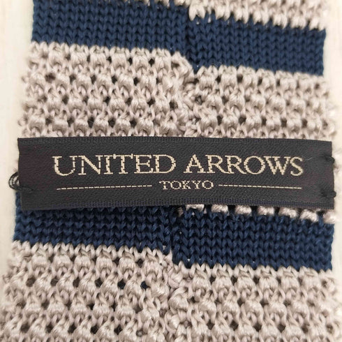 ユナイテッドアローズ UNITED ARROWS ボーダー ニット タイ メンズ