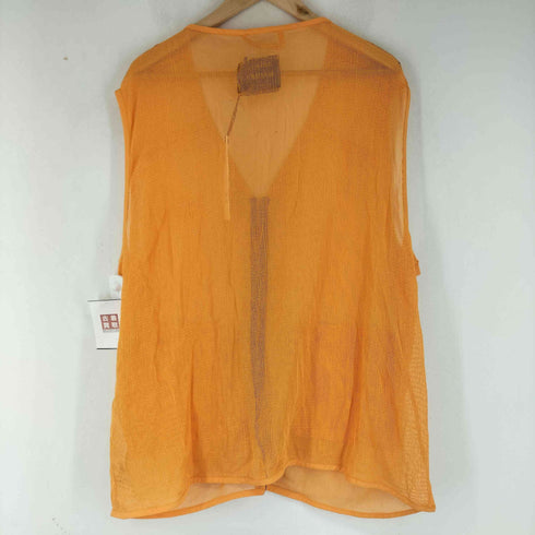 DAMSON MADDER Fisherman Mesh Vest メッシュ ジップアップ ベスト メンズ XL
