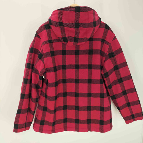 カーハート Carhartt メキシコ製 Camden Wool Parka カムデン ウール パーカー バッファロー チェック 裏地 キルティング レディース import:XL