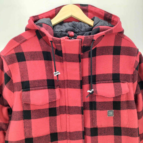 カーハート Carhartt メキシコ製 Camden Wool Parka カムデン ウール パーカー バッファロー チェック 裏地 キルティング レディース import:XL