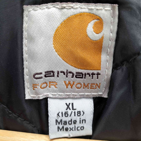 カーハート Carhartt メキシコ製 Camden Wool Parka カムデン ウール パーカー バッファロー チェック 裏地 キルティング レディース import:XL