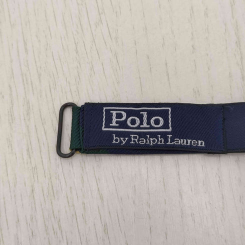 ポロバイラルフローレン Polo by RALPH LAUREN イタリア製 チェック 蝶 ネクタイ メンズ