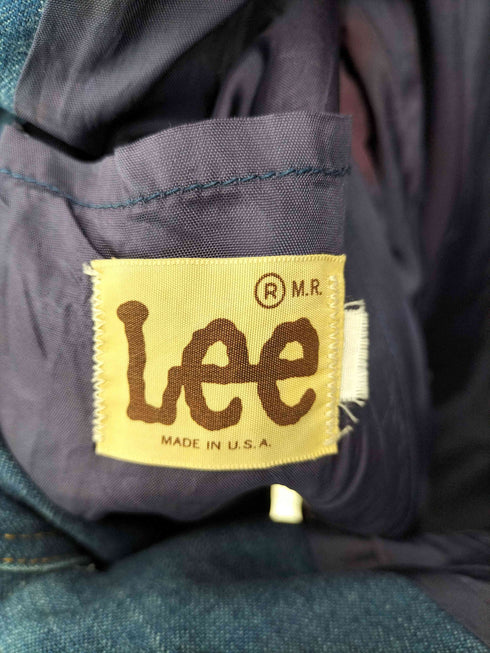 リー Lee 70S USA製 デニム ウエスタン 2B シングルブレストジャケット メンズ R