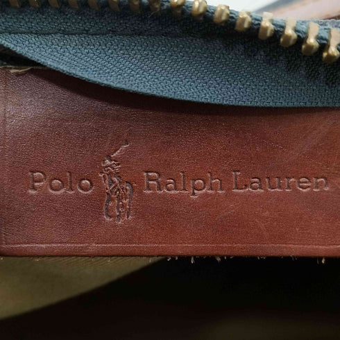 ポロバイラルフローレン Polo by RALPH LAUREN ブラックウォッチ レザー 2WAY ボストンバッグ メンズ
