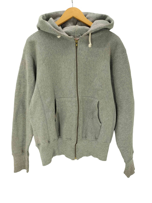 チャンピオン Champion 復刻 USA製 赤単色タグ REVERSE WEAVE リバースウィーブ ジップ フーディー パーカー 袖目つき メンズ import:L
