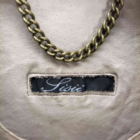 シシ sisii レザー ライダースジャケット レディース