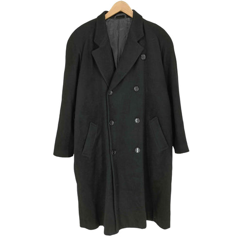 CASHMERE カシミヤ100% ダブルチェスターコート メンズ JPN:L