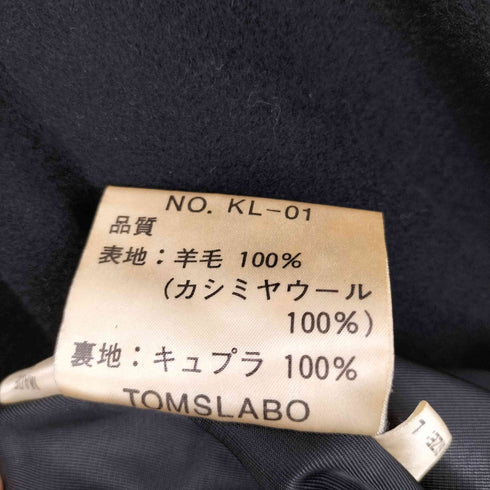 CASHMERE カシミヤ100% ダブルチェスターコート メンズ JPN:L