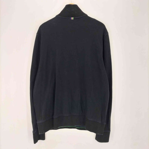 ポールスミス Paul Smith ストライプ切替 ハーフジップスウェット メンズ import:XL