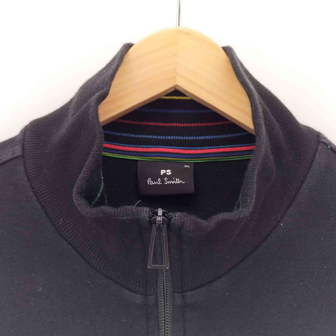 ポールスミス Paul Smith ストライプ切替 ハーフジップスウェット メンズ import:XL