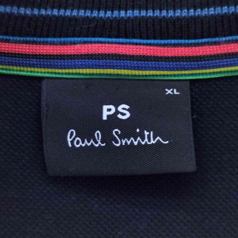 ポールスミス Paul Smith ストライプ切替 ハーフジップスウェット メンズ import:XL