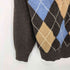 ブルックスブラザーズ BROOKS BROTHERS ラムズウール アーガイル Vネック ニット メンズ import:M