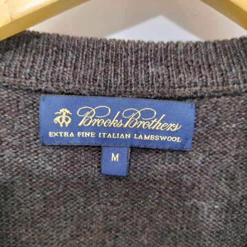 ブルックスブラザーズ BROOKS BROTHERS ラムズウール アーガイル Vネック ニット メンズ import:M
