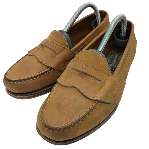 ポロカントリーラルフローレン POLO COUNTRY RALPH LAUREN USA製 80S~90S レザー コイン ローファー メンズ US:8