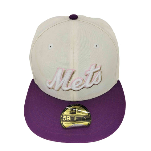 ニューエラ NEW ERA 59FIFTY チームロゴ 刺繍 6パネル ベースボール キャップ つば裏 グレー メンズ 7 1/2