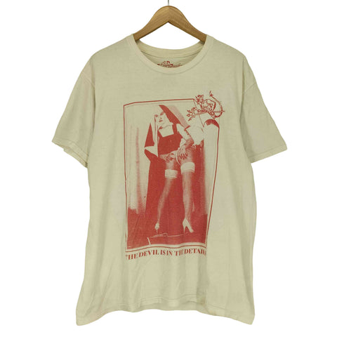 THE DEVIL IS THE DETAILS 両面プリント 半袖 Tシャツ メンズ