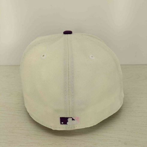 ニューエラ NEW ERA 59FIFTY チームロゴ 刺繍 6パネル ベースボール キャップ つば裏 グレー メンズ 7 3/8