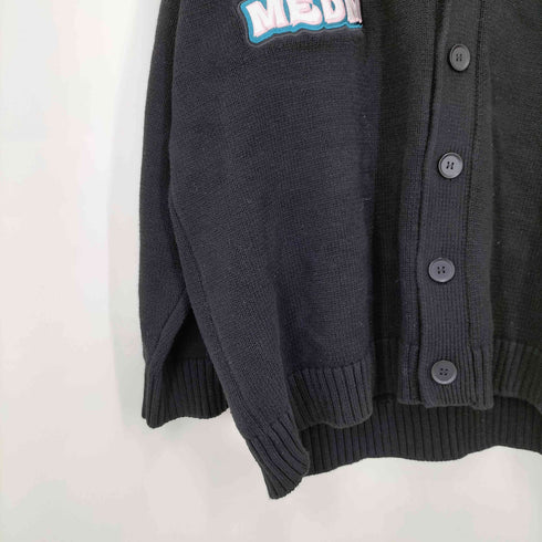ミスターエンジョイダマネー MR ENJOY DA MONEY ワッペン レタード カーディガン メンズ