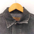 リーバイス Levis 90S ボタン裏J22 スモールE 日本製 4th ブラックデニムジャケット メンズ 38