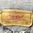 リーバイス Levis 90S ボタン裏J22 スモールE 日本製 4th ブラックデニムジャケット メンズ 38