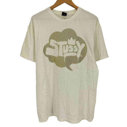 ステューシー Stussy 00S ドットグラフィック変色アート半袖Tシャツ メンズ import:L